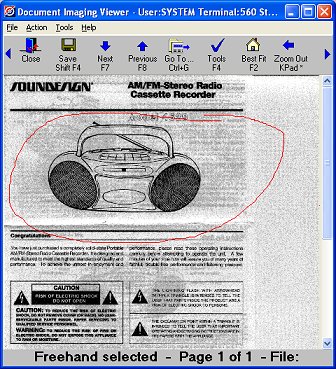 Annotate Scanned Documents