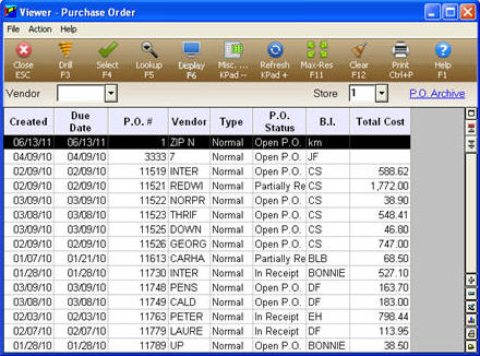 PO Worksheet: View POs in the Alternate PO Viewer