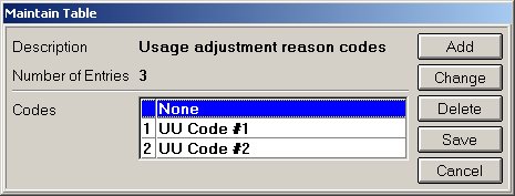Unusual Usage: Reason Code Setup and Use