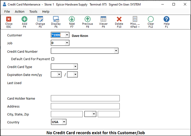 Credit Authorization Detail Viewer (CARD)